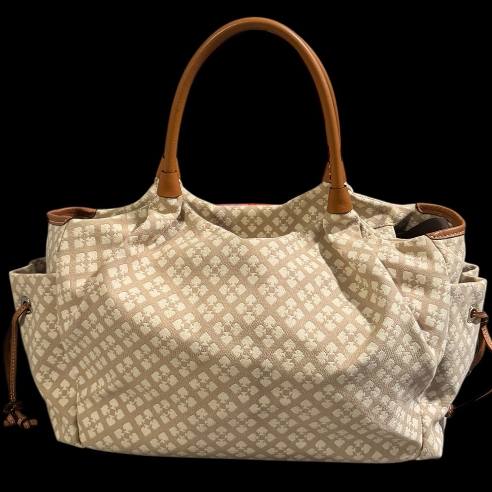 Kate Spade Classic Stevie Baby Bag in Stucco Jacquard Fabric - Picture 3 of 8